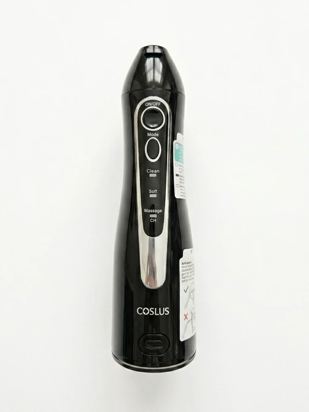 COSLUS C20 Cordless Water Dental Flosser Black